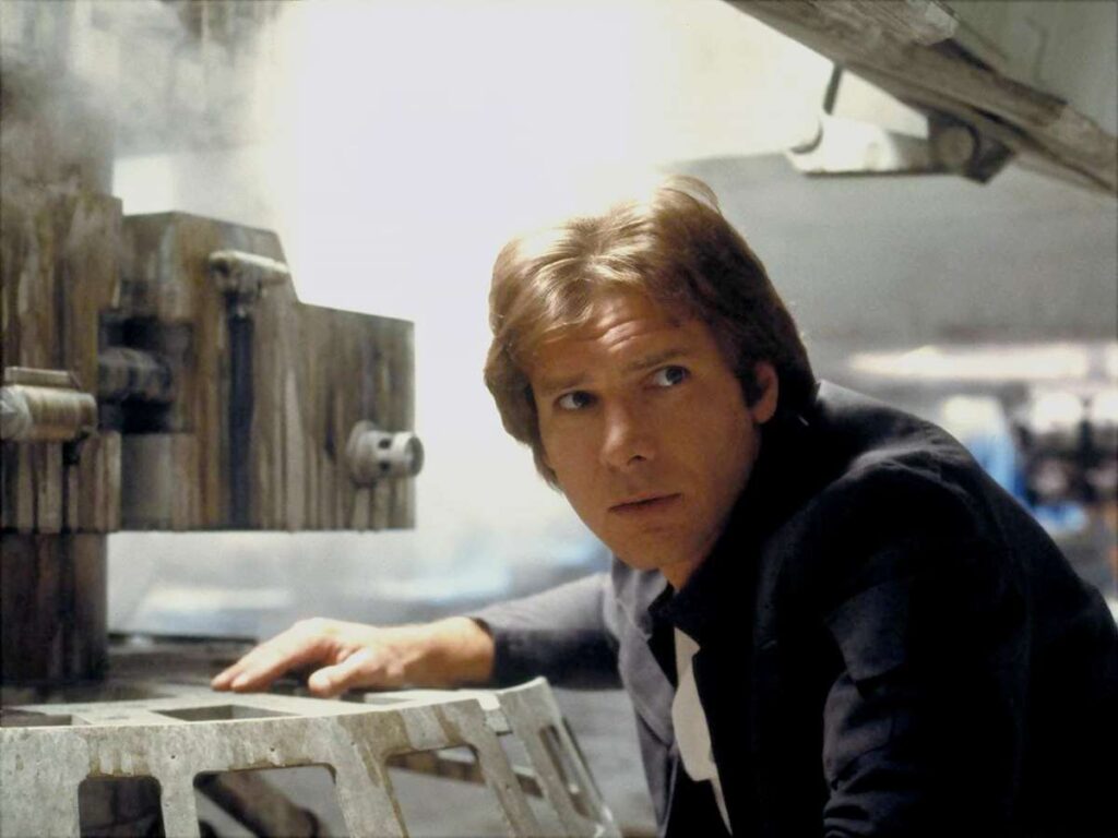 harrison ford Han Solo star wars a birodalom visszavag