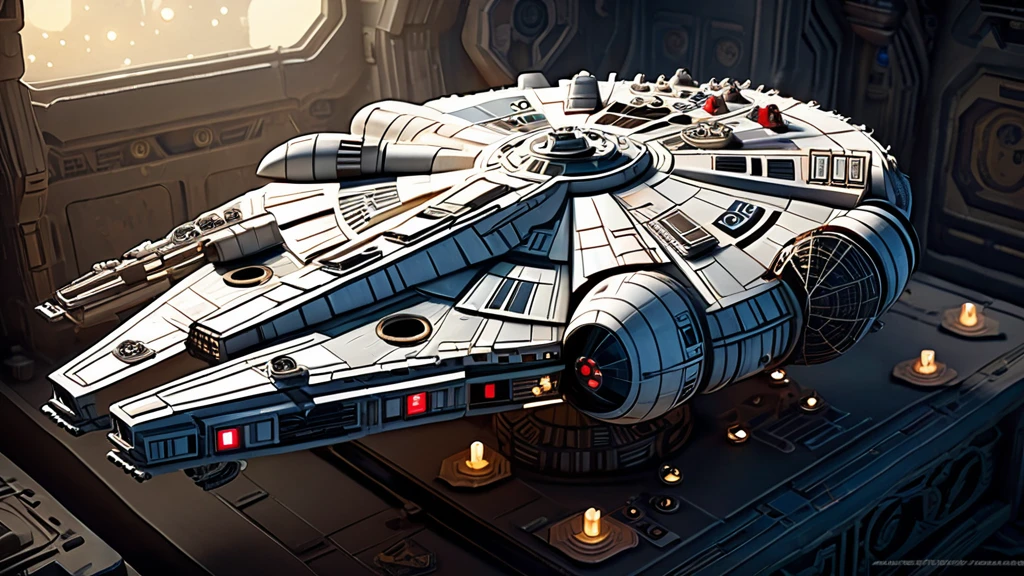 millennium falcon 3