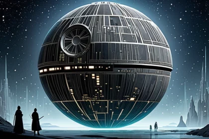 halalcsillag DeathStar Star wars 2