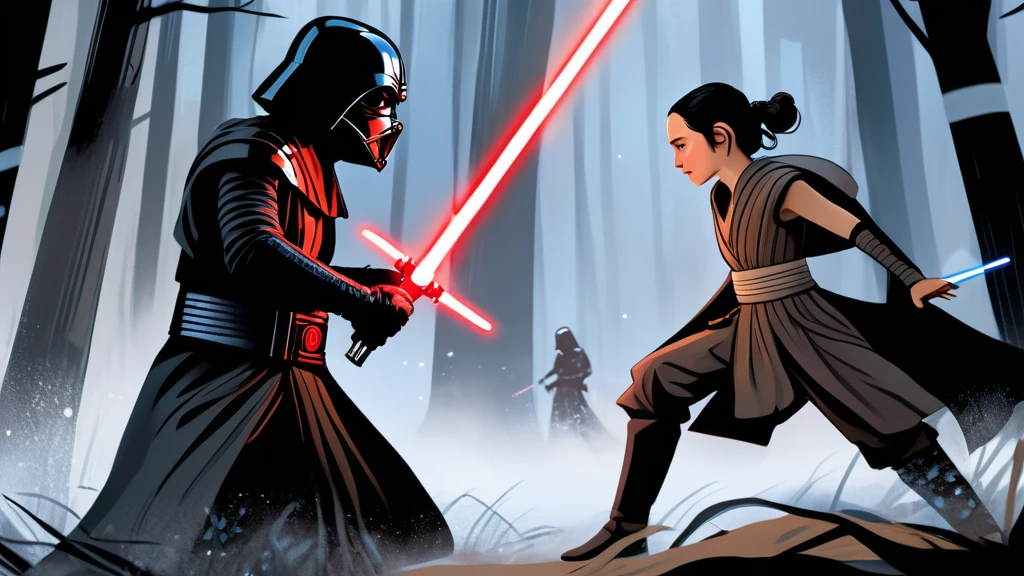 lylo ren vs rey